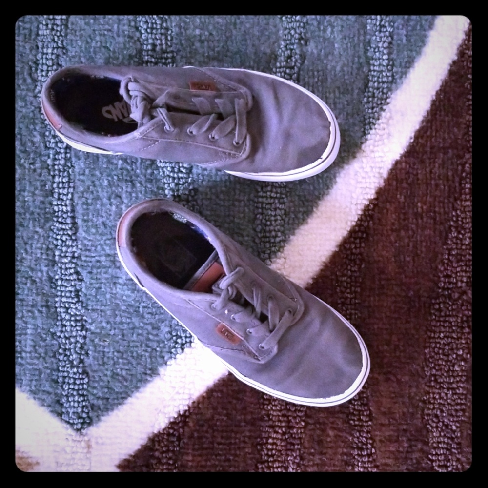 Vans: Kids, off the wall, grey